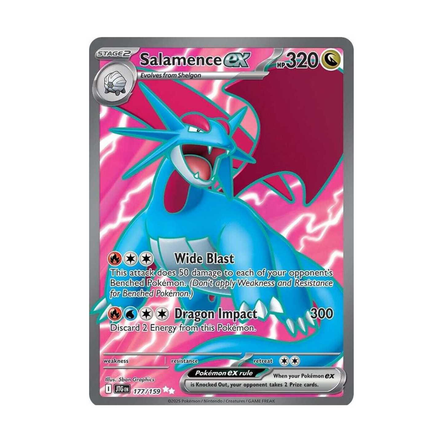 Salamence ex 177/159 (Español)