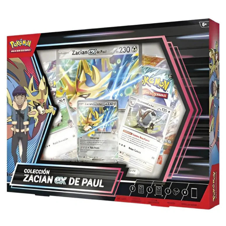 Hop's Zacian Ex Box (ESPAÑOL)